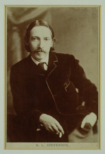 Portrait of Robert Louis Balfour Stevenson by Unbekannt Unbekannt
